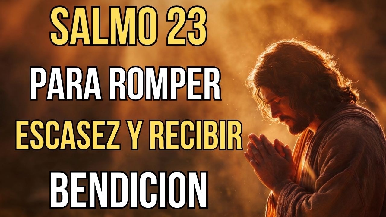 🔥 HOY PROCLAMA EL SALMO 23 Y CUBRE TU FAMILIA CON PODER DIVINO