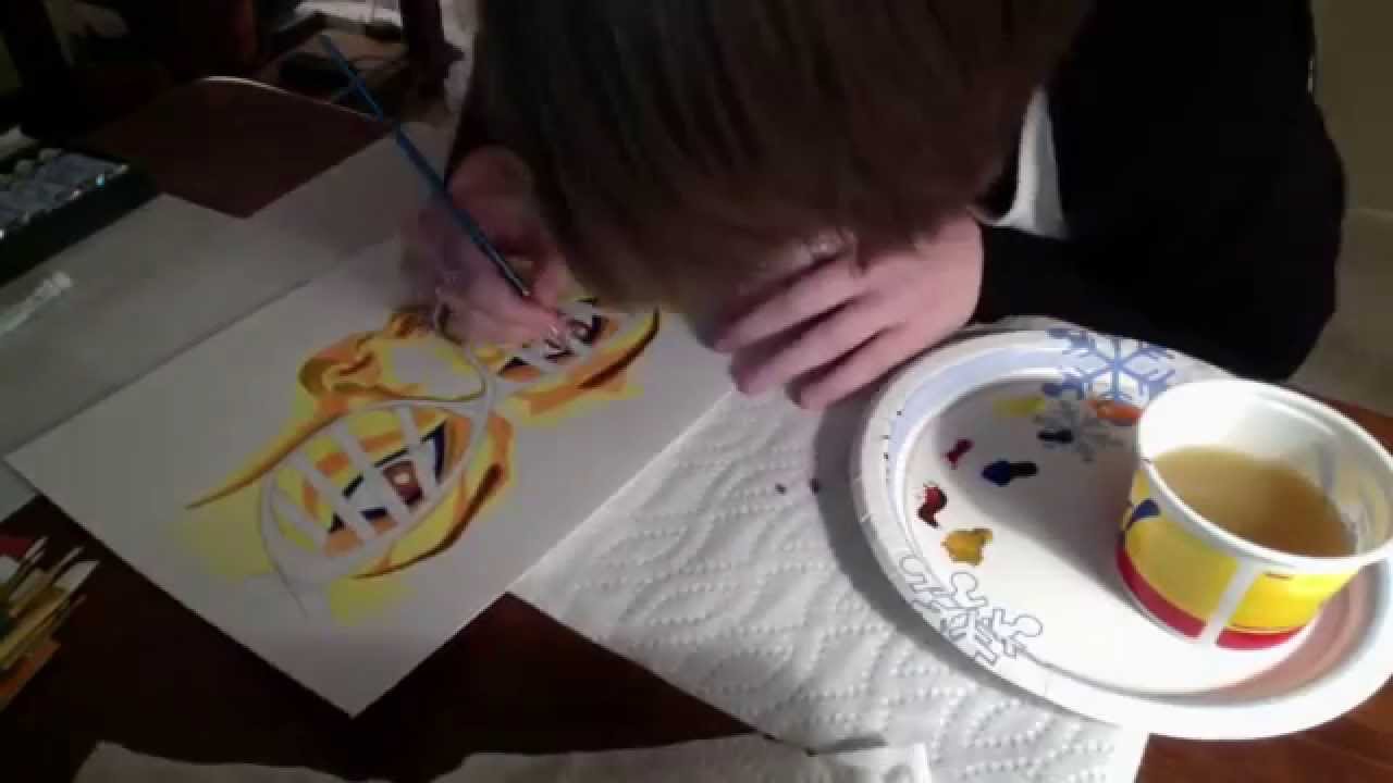 Orphan Black Abstract Painting - Cosima Niehaus (Watercolor)