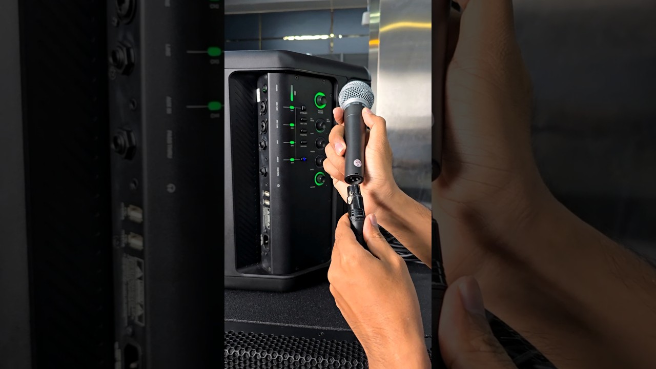 Sound Check | JBL EON One Compact All-in-One Rechargeable Personal PA | Shure SM58 #jbl #shure #fyp
