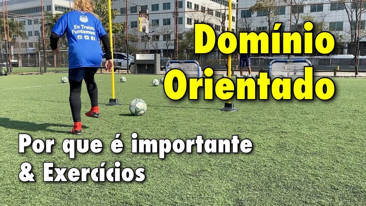 Domínio orientado - Conceito e exemplos (treino de futebol)