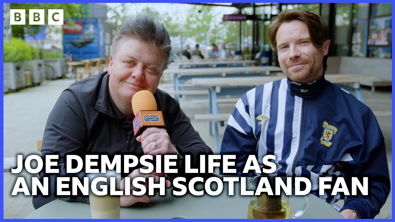 Life as an English Scotland fan | Joe Dempsie & Susie McCabe | Late Night at the Euros