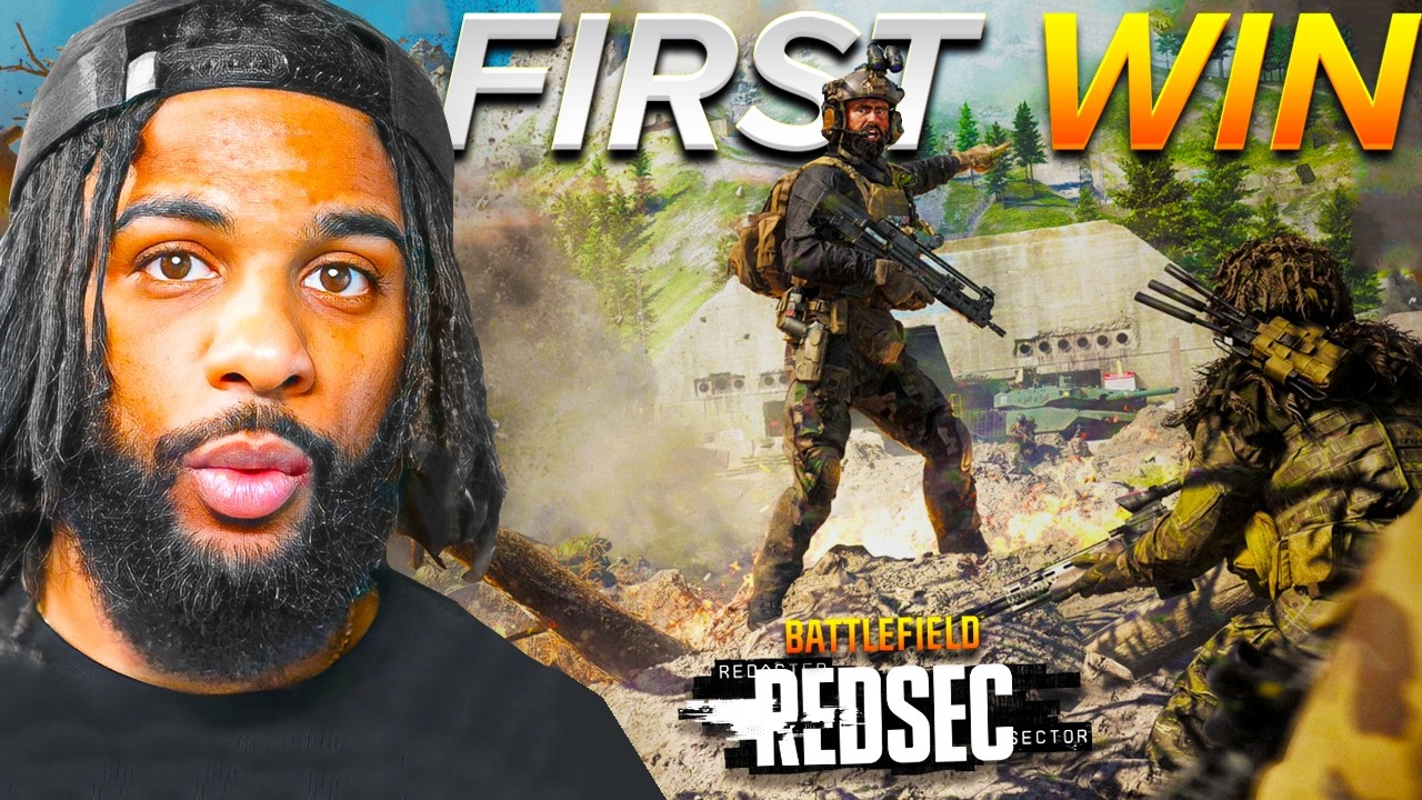 How I Carried My Twitch Viewers To a FIRST WIN on Battlefield RedSec
