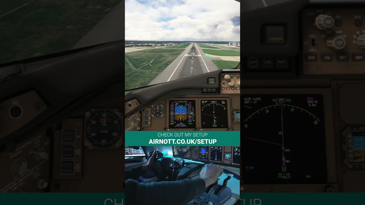 Обожаю сажать PMDG 777! Гатвик (EGKK) - MSFS 2020 #msfs #msfs20 #flightsim