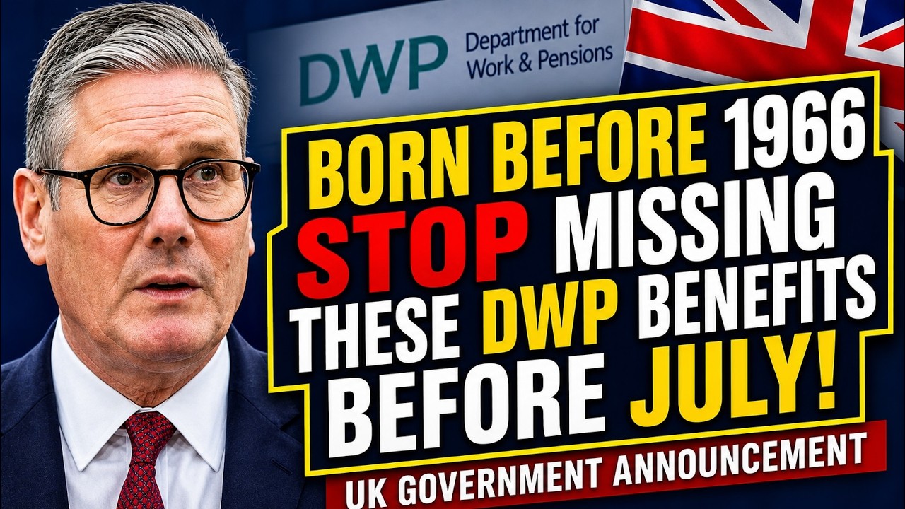 Born Before 1966 STOP Missing These DWP Benefits Before July  UK Pension & Benefit Update 2026