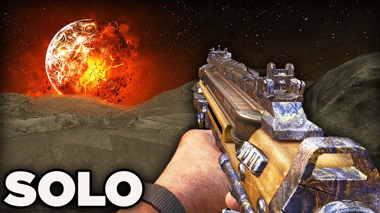 Смогу ли я пройти пасхалку на карте Moon в одиночку в слитом DLC 5 для BO2 Zombies?