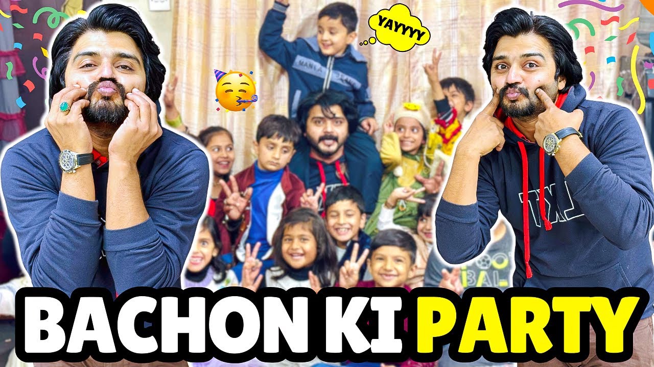 Party With Children | Bachon ky Sht Party Ka Bht Maza Aya 😂 | Enjoy Moment