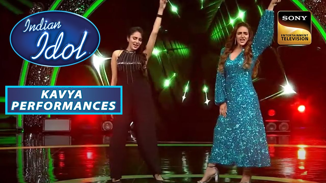 Esha Deol ने किया Kavya को Stage पर Join | Indian Idol Season 13 | Kavya Performances