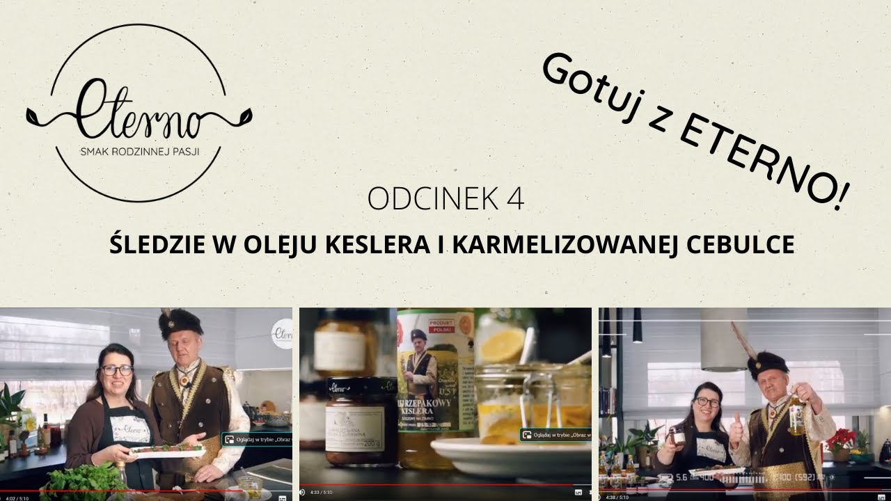 ODCINEK 4 - Olej Rzepakowy Keslera, śledzie & Karmelizowana Cebulka