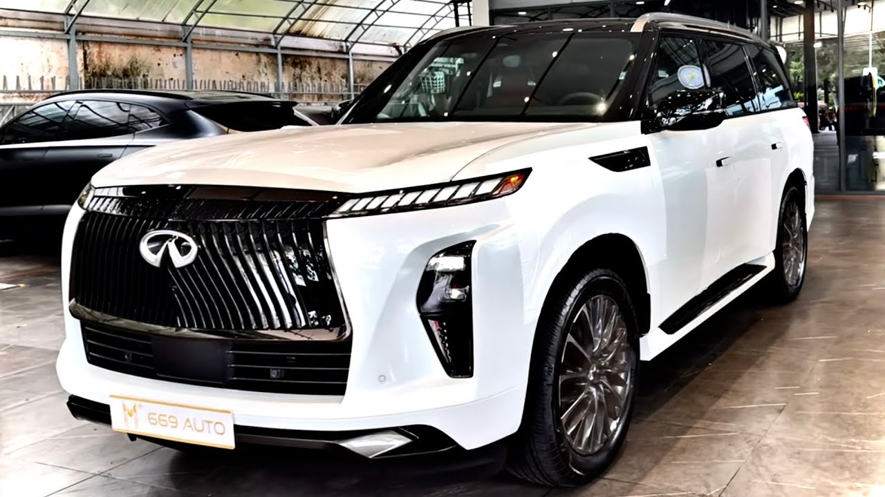 The New Infiniti QX80 - Three-Row Ultra-Luxury Large Family SUV! Review