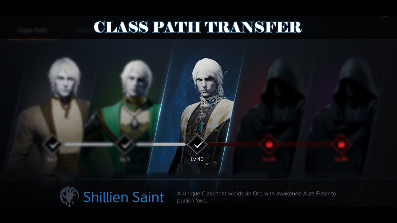 LINEAGE 2M | Class Path Transfer | Shillien Saint(unique class)