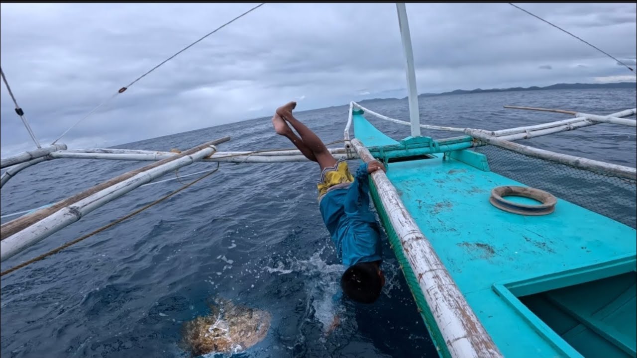 first time nalaglag ni boy Hantad sa Nahuli nyang Isda!