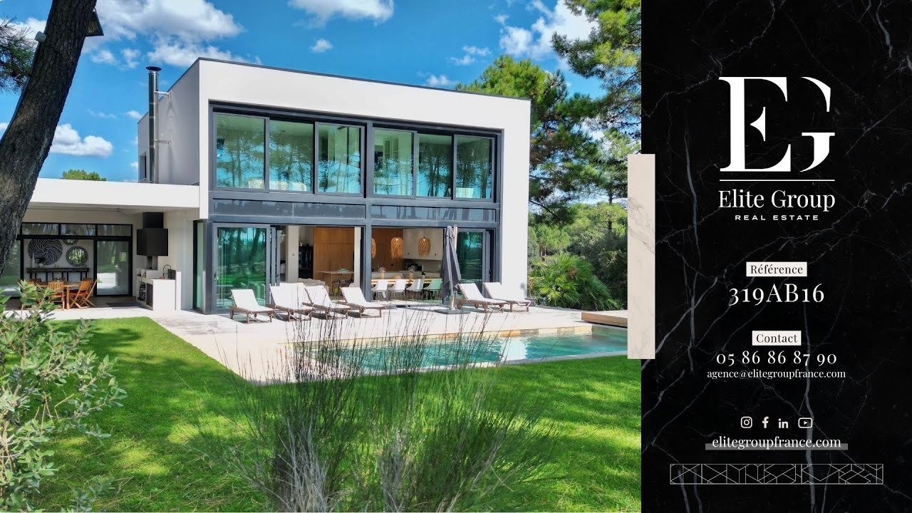 ELITE GROUP Real Estate : A VENDRE EXCEPTIONNELLE VILLA D'ARCHITECTE VUE SUR MER