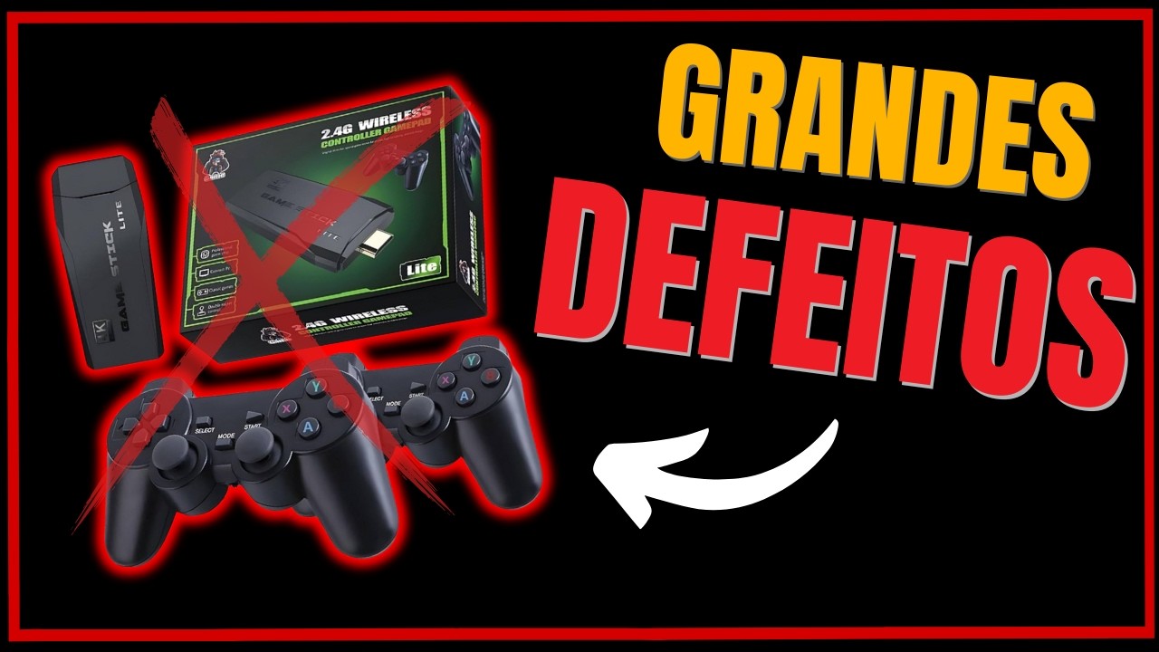 🔴 DEFEITO SÉRIO no Game Stick 4K Não Liga! Será que tem Jeito? Cartão de Memória Corrompido?