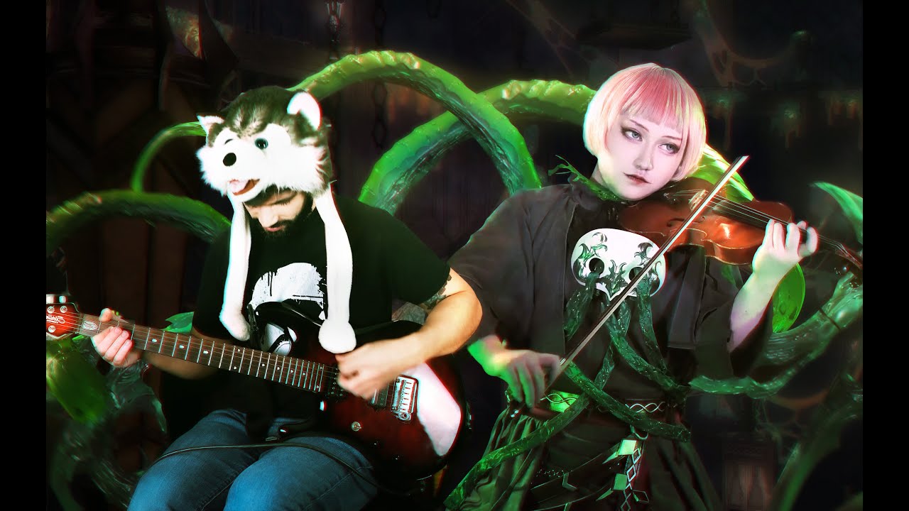 【FF14】 Scream violin&vocal cover ft.@Huskybythegeek (Hegemone cosplay) #ff14  #ffxiv  #violin