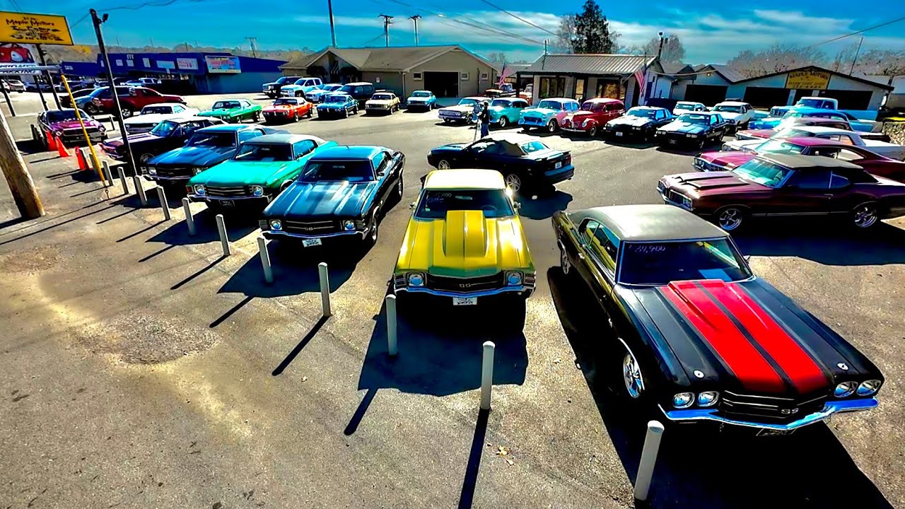 Обновление инвентаря американских маслкаров от 13.11.23. Maple Motors Classic Hot Rods USA Dealer...