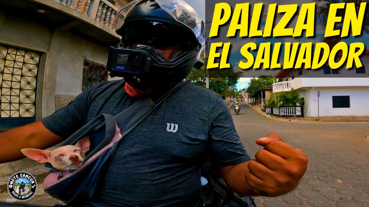 En El Salvador me pusieron una paliza, acampando y viajando en moto 😣 | Temporada 8 Capitulo 52