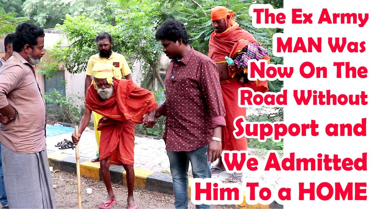 நாட்டிற்காக போரிட்ட முன்னாள் ராணுவ வீரர் தற்போது ரோட்டில் ஆதரவின்றி இருப்பது எவ்வளவு கொடுமை😢😢😢
