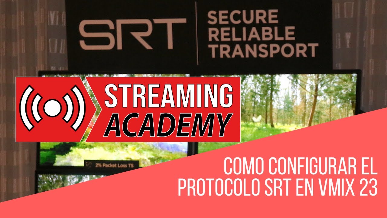 #TUTORIAL Configuración SRT en Vmix 23