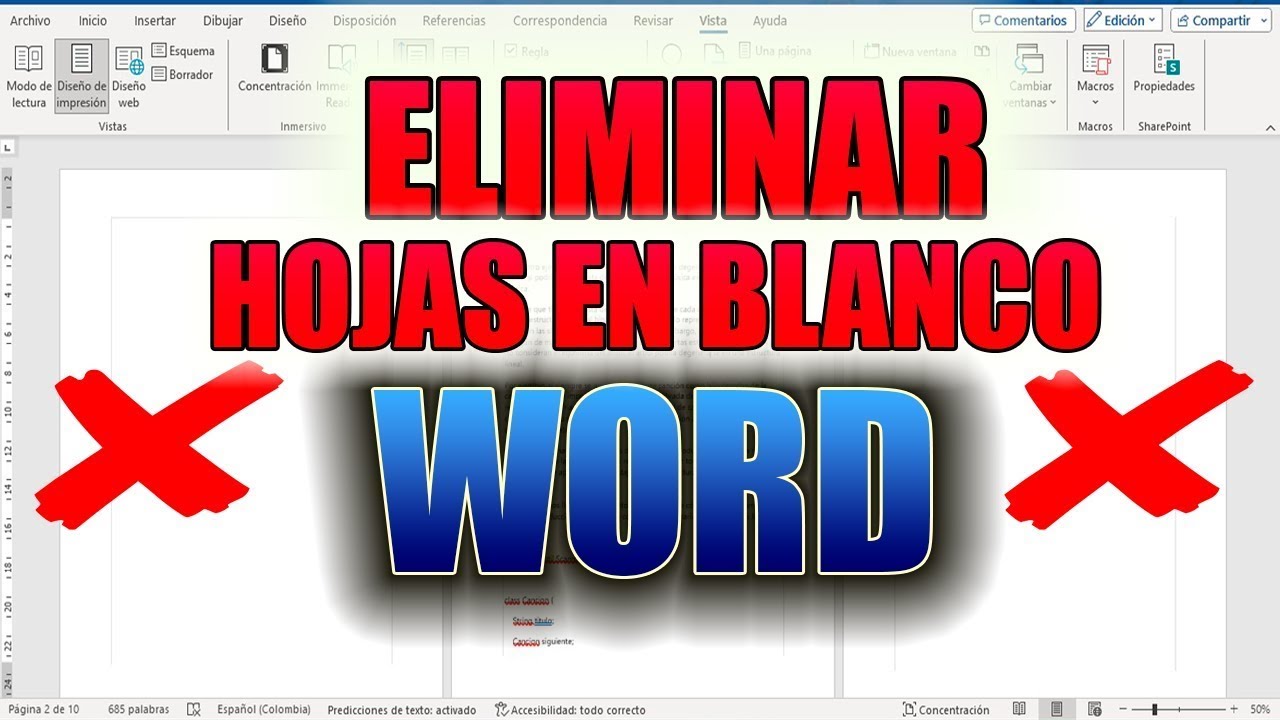 ☑️Cómo ELIMINAR Una Hoja En Blanco en WORD ☑️ 5 MÉTODOS ☑️