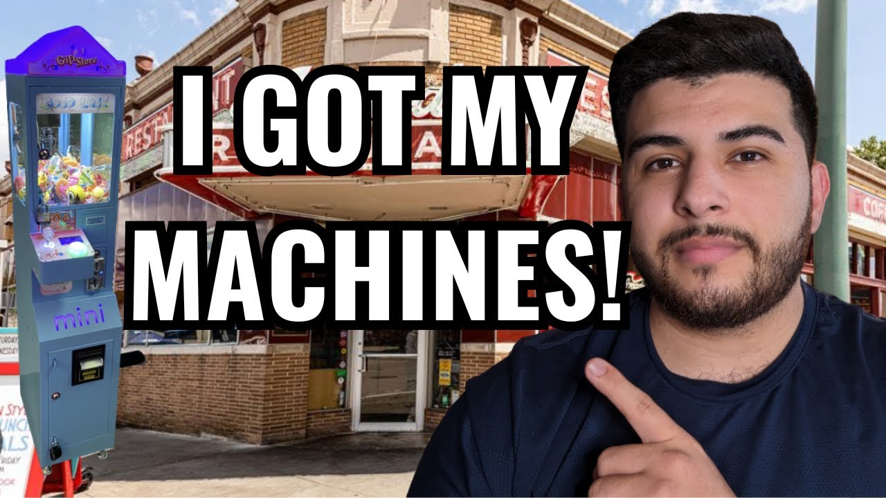 I got my claw machines and found locations!
