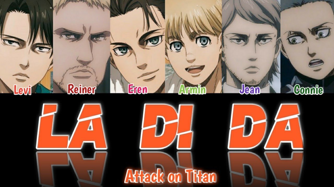 EVERGLOW - LA DI DA by Attack on Titan (Color Coded Lyrics)