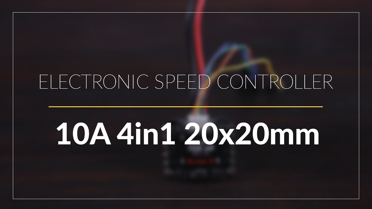 Lumenier 4in1 10A ESC 20x20mm // Electronic Speed Controller // GetFPV.com