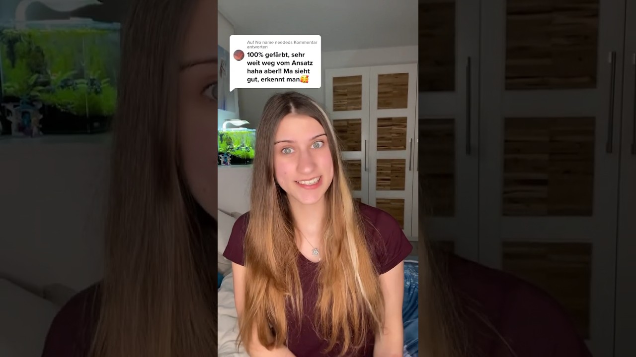 Die Str&auml;hne ist nur gef&auml;rbt?