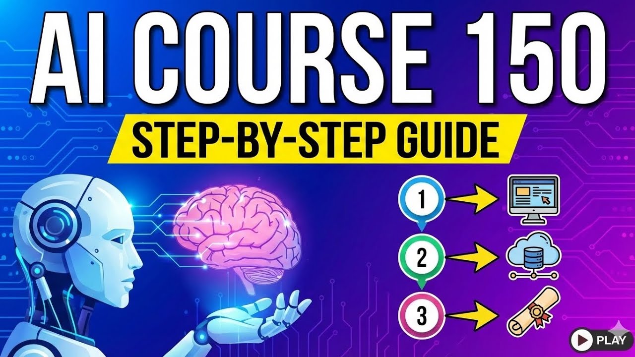 Step-by-step Guide to a SUCCESSFUL AI COURSE 150