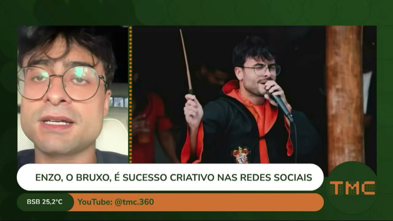 Enzo #OBruxo no Jornal TMC (Rádio Transamérica FM)