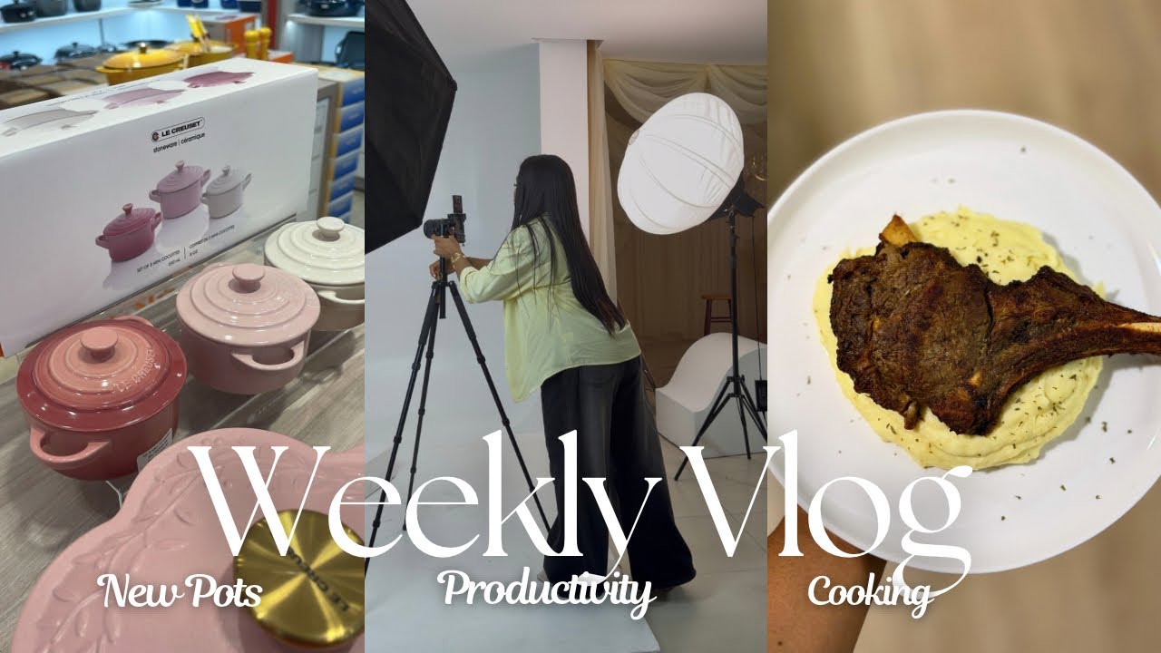 PRODUCTIVE VLOG : Lagos Eko Market Shopping | Tracking My  Protein | Pr Unboxing | Cooking Steak ...