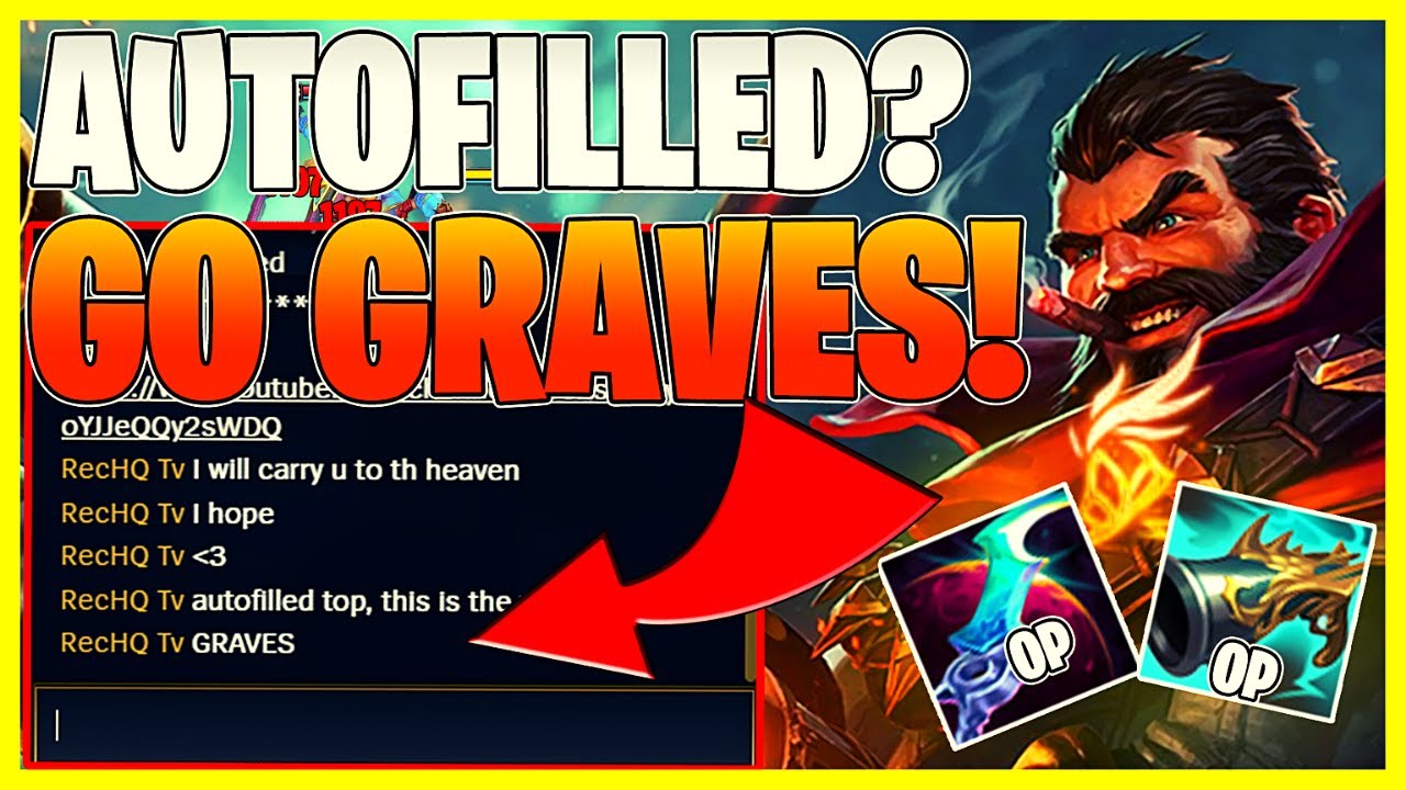 Autofilled Top? GET GRAVES AND WIN - Insane Graves on top is SO OP! - How to Graves! - TOP Guide S12