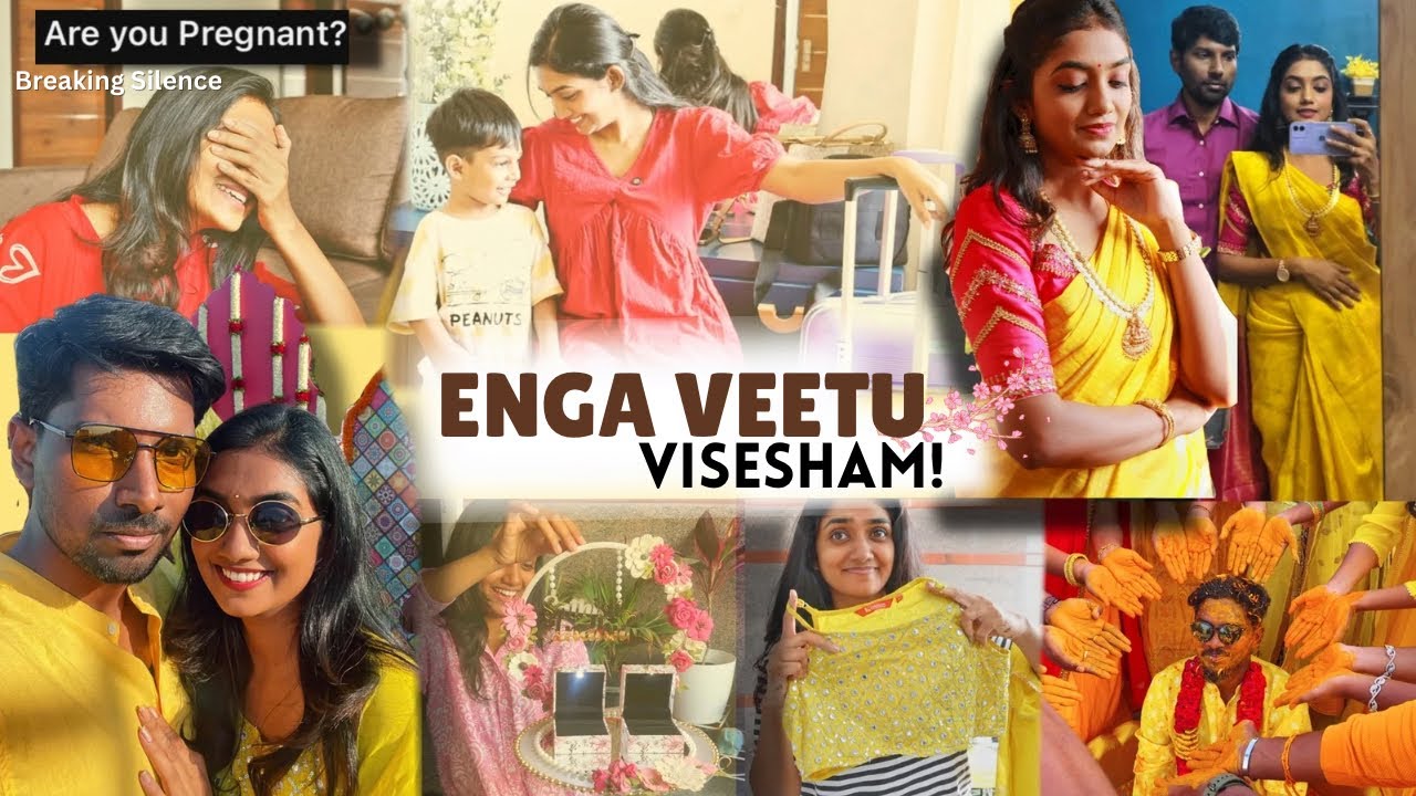 தமிழ்ல்: I’m Back! Enga veetu Visesham Vlog✨| Indha Twist Edhurpaakala🤯 | DIY, FUN & CELEBRATION🫶🏼
