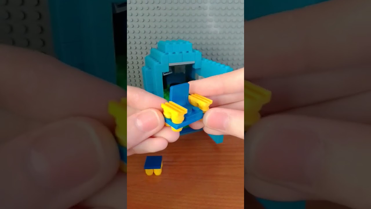 Lego Spongebob.  part 1 .  squidward house. #lego  #legomania
