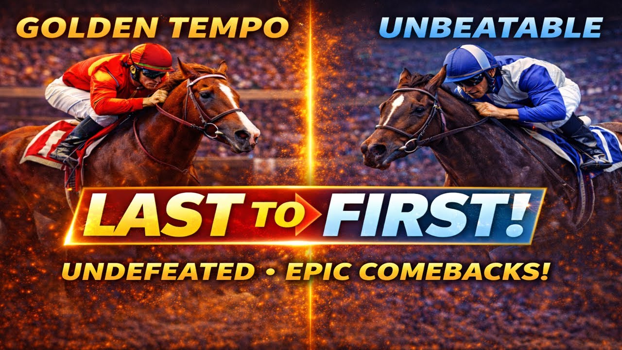 From LAST to FIRST! Golden Tempo & Unbeatable’s Incredible Winning Comebacks @horseracesinfo