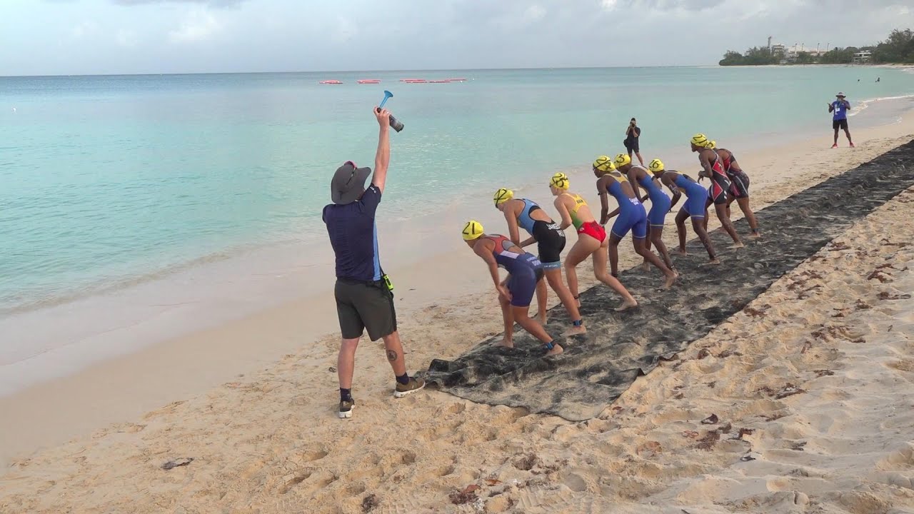 3 medals for Barbados in regional sprint triathlon