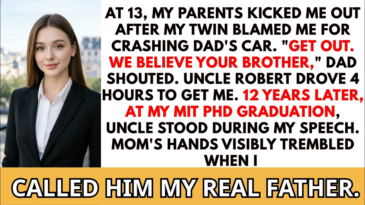 My Parents Believed My Twin's Lie At 13   Mom's Hands Trembled When Uncle Stood At My MIT Graduation
