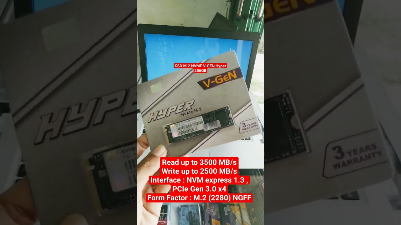 SSD M.2 NVME V-GEN Hyper 256GB 