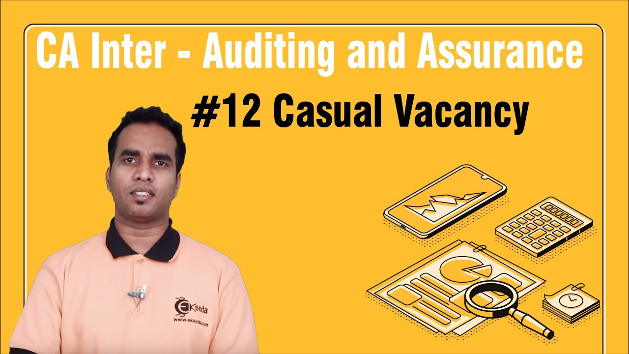 Casual Vacancy - Company Audit - Auditing and Assurance
