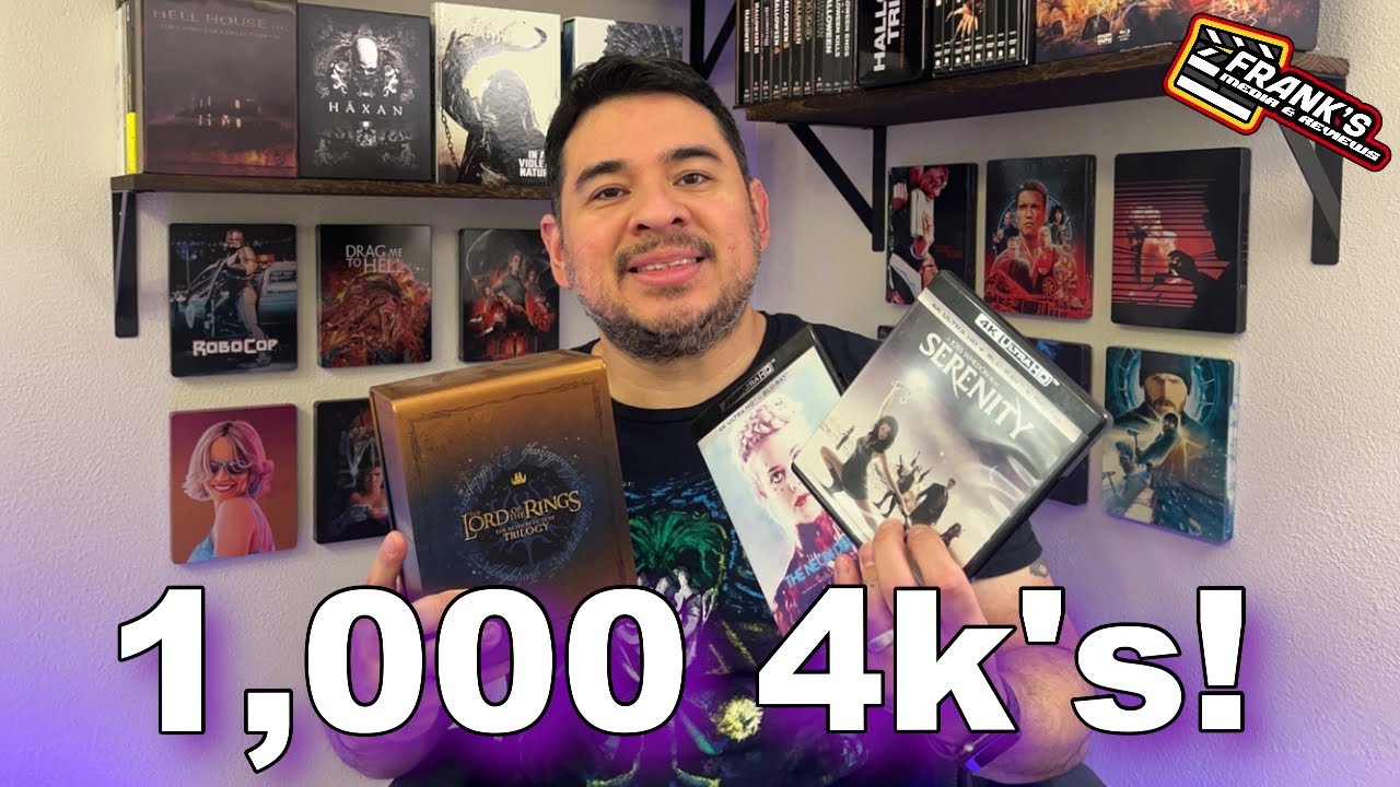 Я преодолел отметку в 1000 фильмов в 4K! | Мои любимые 4K-релизы в коллекции