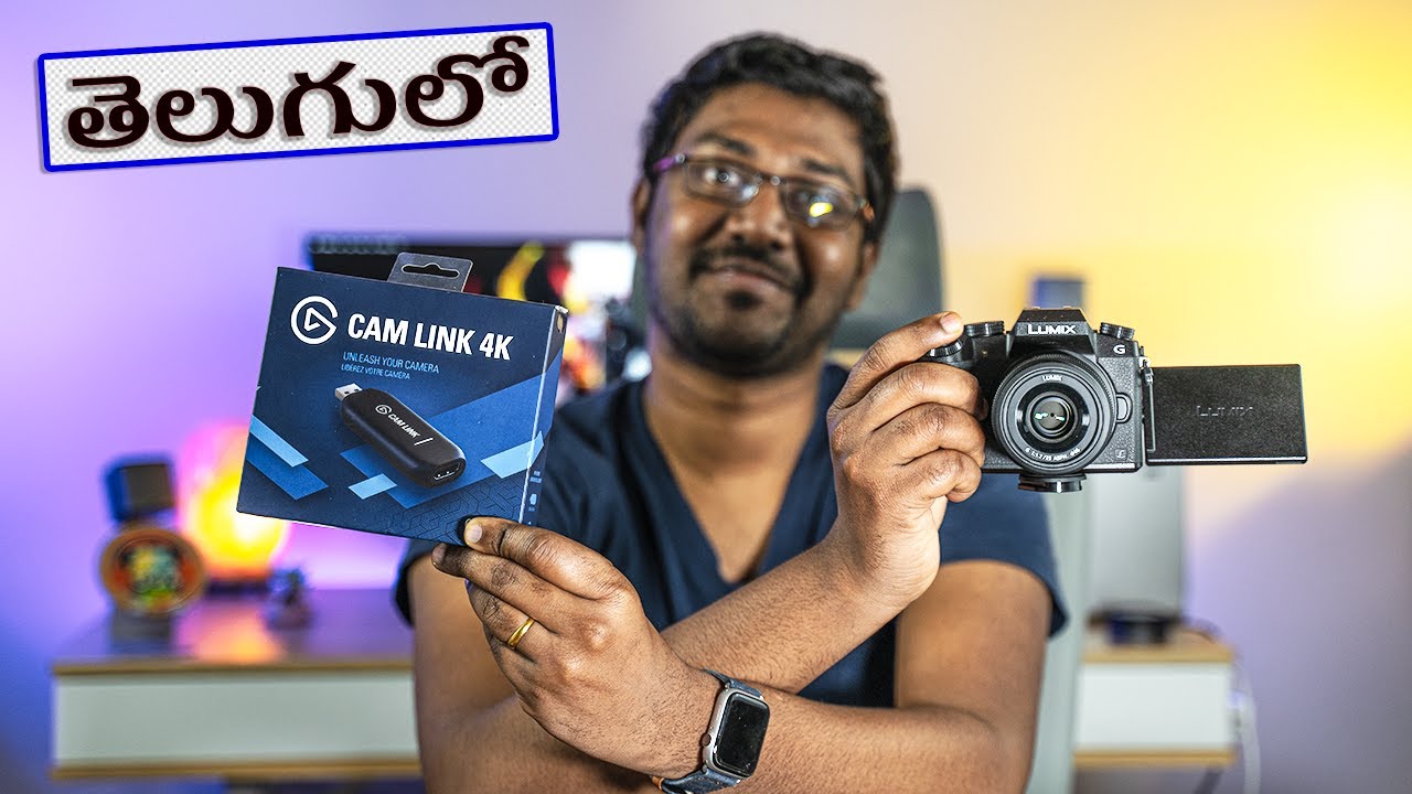 This is how i do 4k live-steaming - ELGATO CAM LINK 4k | By Vamsi | in Telugu