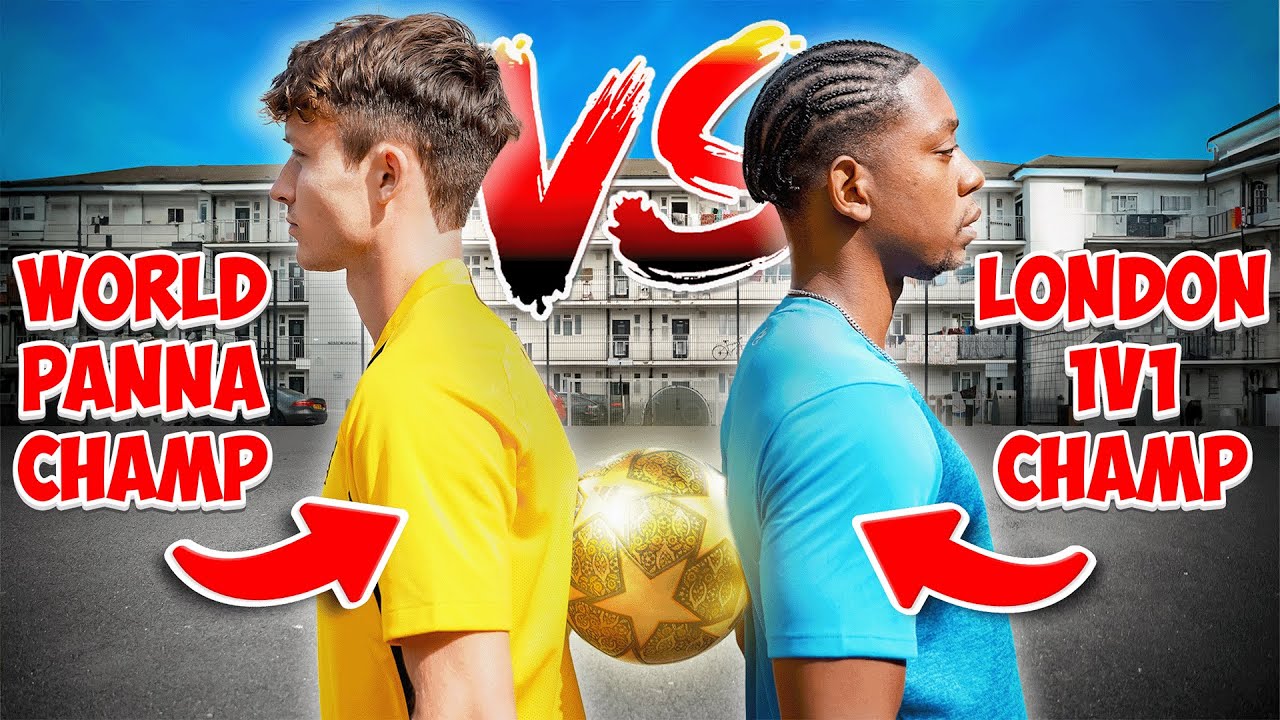 Street Panna vs London's Best Street Baller?! Epic 1v1 battle against RJSkills!