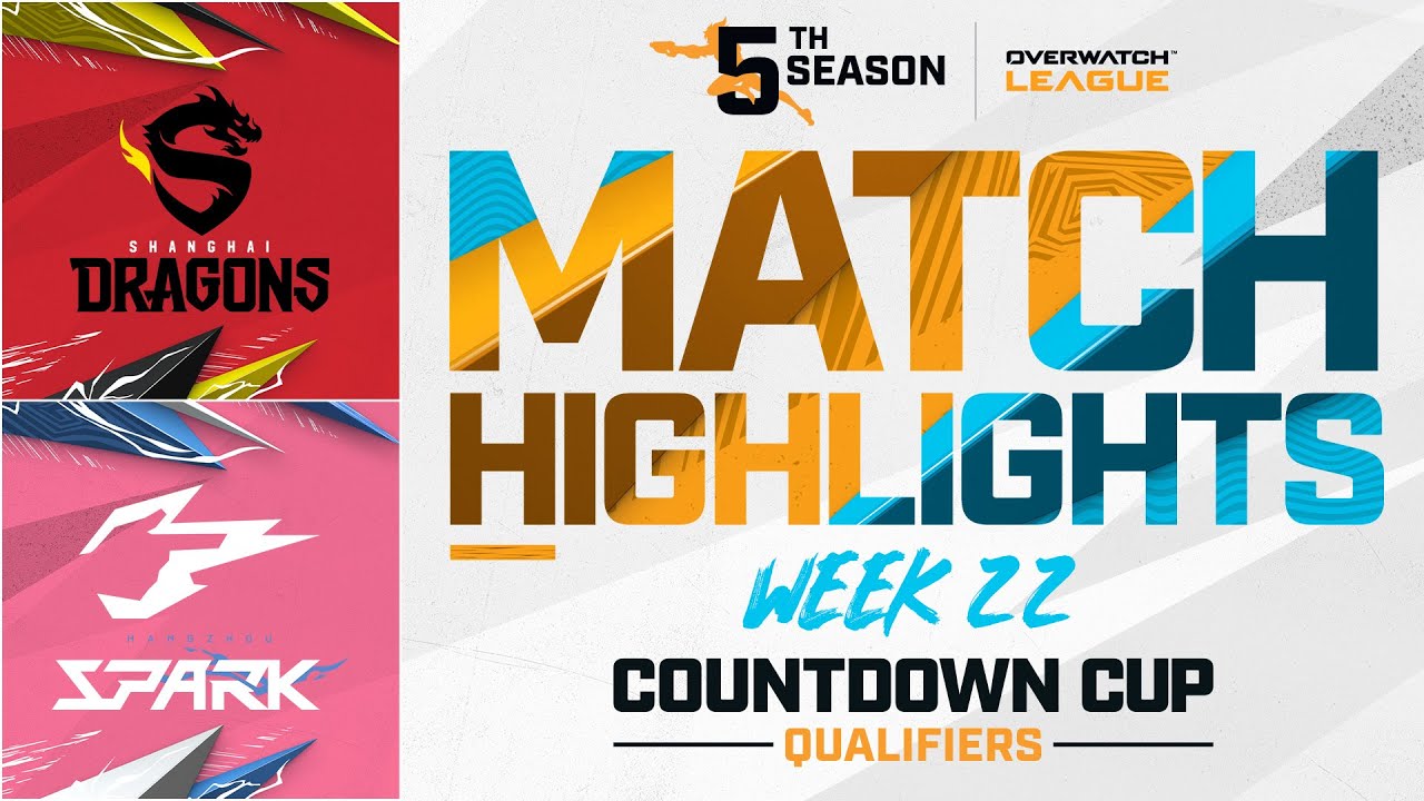 @ShanghaiDragons vs @HangzhouSpark | Countdown Cup Qualifiers Highlights | Week 22 Day 2
