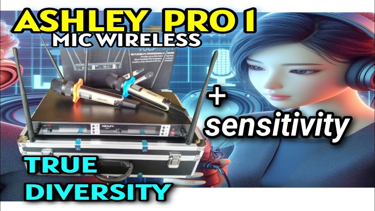 ASHLEY PRO 1 Mic Wireless True Diversity