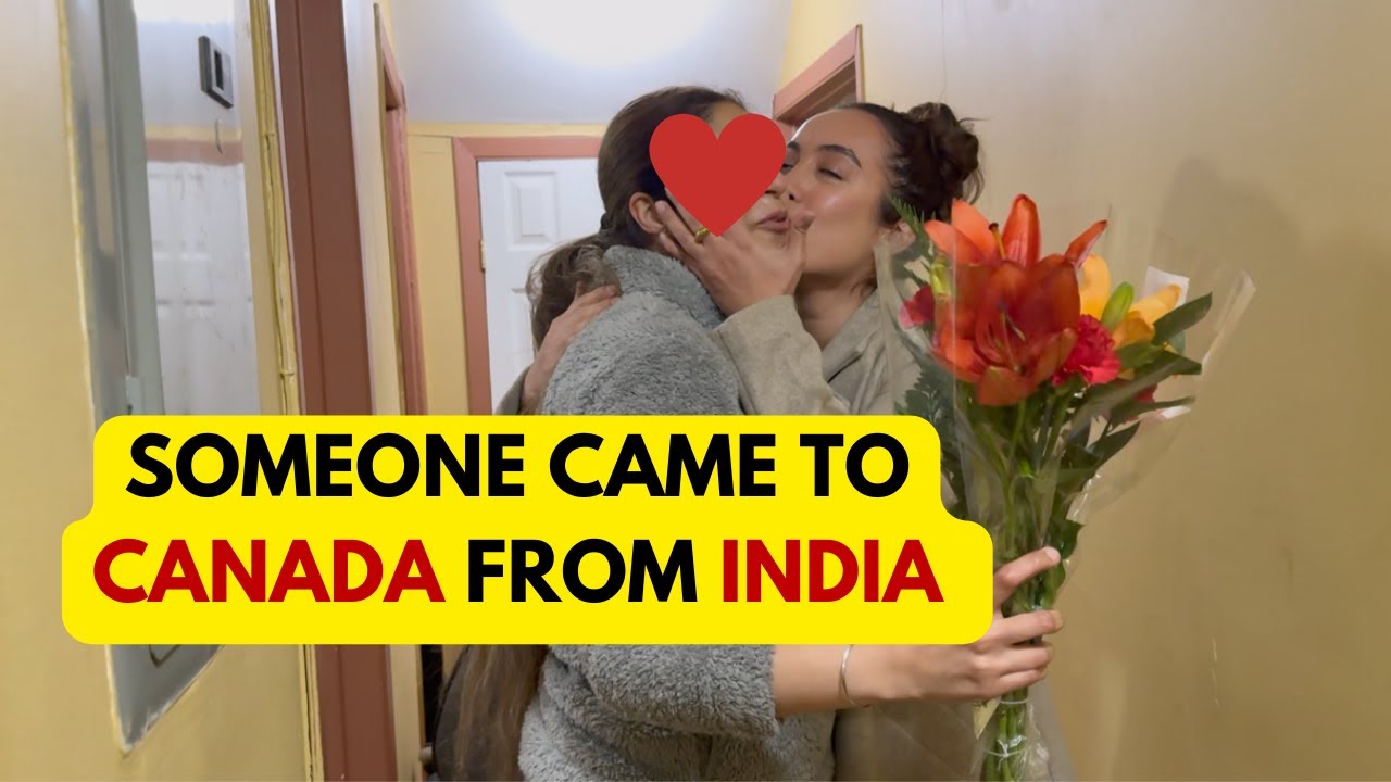 Someone came to Canada from India | I got emotional .