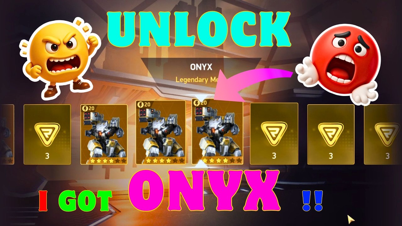 🔥Onyx Unlock in Mech Arena😞#mecharenastudent #foryou