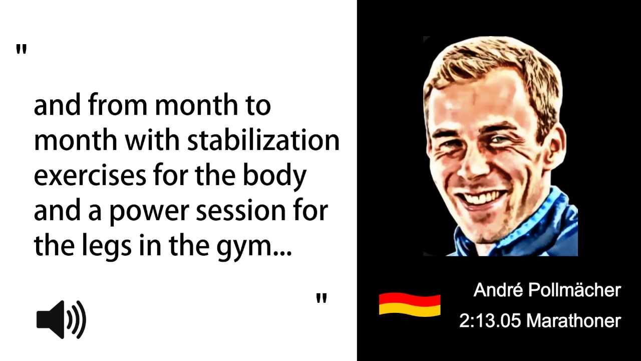 Marathon Training - Andr&egrave; Pollm&auml;cher - Sweat Elite