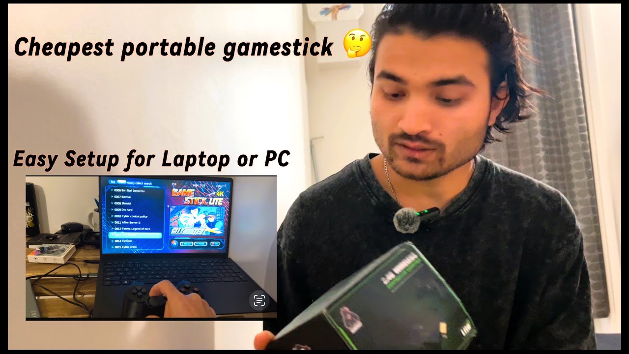 How to setup 2.4G cheapest Gamestick setup on LAPTOP /PC/TV/ MBL😍👍2025 💯 work #retrogaming
