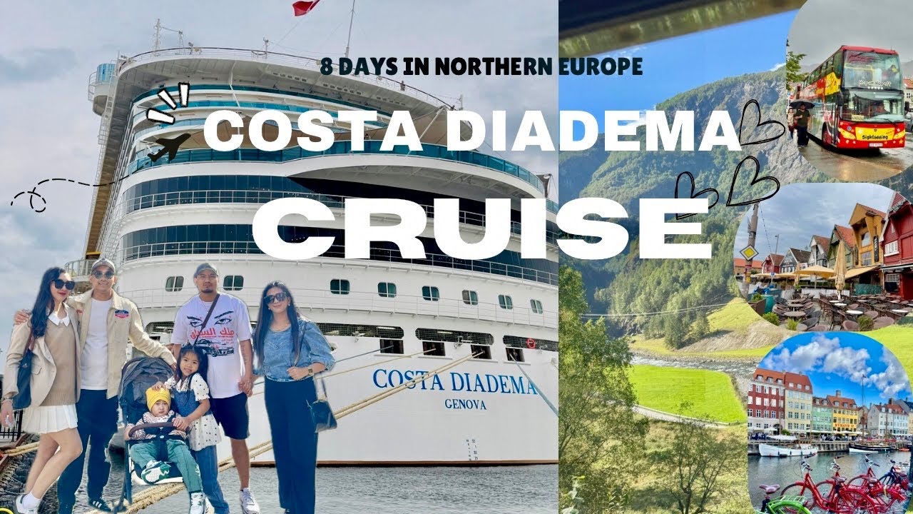 Costa Diadema Cruise Vlog| Germany, Denmark, & Norway Adventure