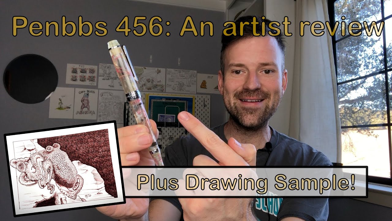 Penbbs 456: обзор перьевой ручки для художника