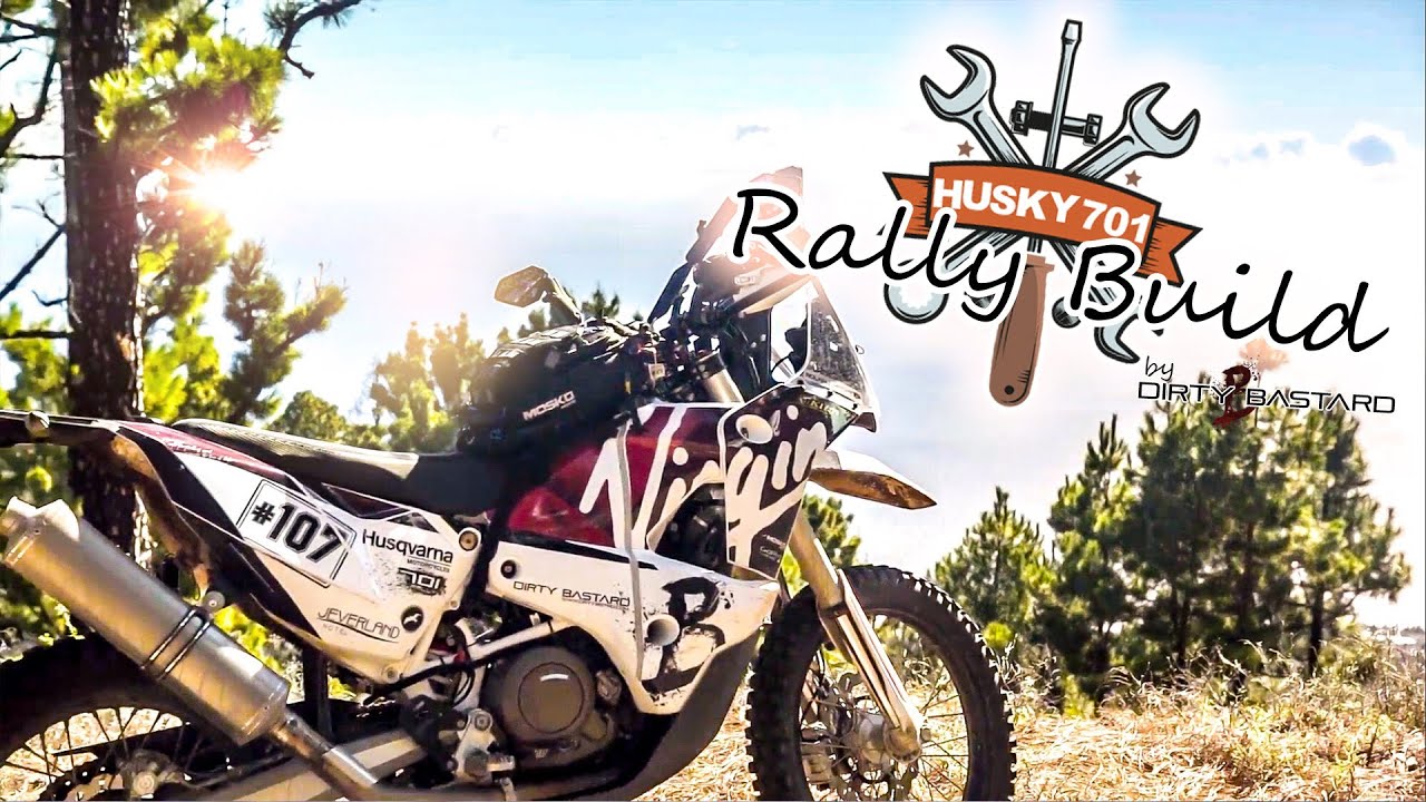 Husqvarna 701 Rally Kit Build Part 3 - Dirty Bastard VLog - S1E12